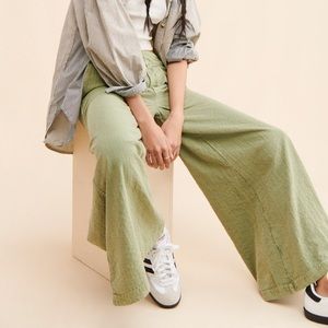 pieces of us wide-led pants by free people